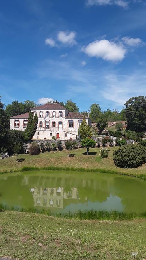 Les Charmes Du Lac Esclauzels Exteriör bild
